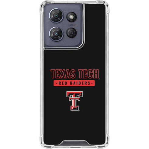 Texas Tech University TT Red Raiders Moto G Play 5G (2025) Clear Case